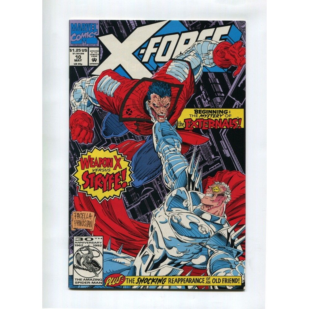 X-Force #10 1st Appearance of The Externals Marvel Comics 1992